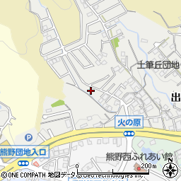 広島県安芸郡熊野町出来庭10丁目周辺の地図
