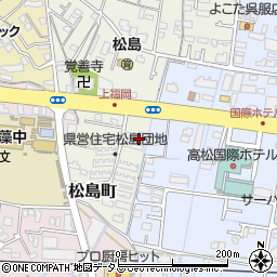 香川県高松市松島町14周辺の地図