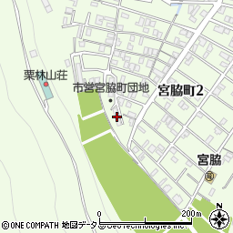 市営住宅宮脇町団地Ａ周辺の地図