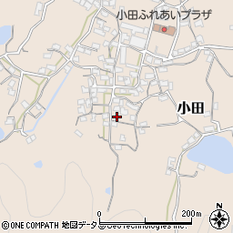 香川県さぬき市小田1618周辺の地図