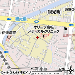 香川県高松市観光町622-10周辺の地図