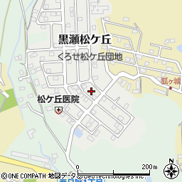 広島県東広島市黒瀬松ケ丘7周辺の地図