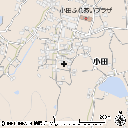 香川県さぬき市小田1622周辺の地図