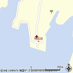 長崎県対馬市美津島町鴨居瀬182周辺の地図