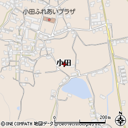 香川県さぬき市小田周辺の地図