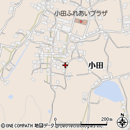 香川県さぬき市小田1625周辺の地図