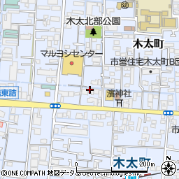 木太カンパニー株式会社周辺の地図