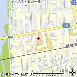 香川三菱高松東店周辺の地図