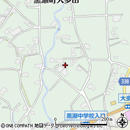 広島県東広島市黒瀬町大多田2179周辺の地図