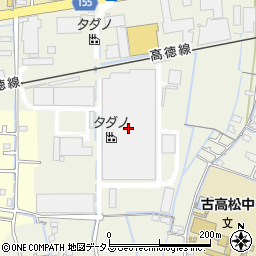 株式会社タダノ　本社周辺の地図