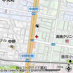 株式会社ツムラ　高松支店周辺の地図