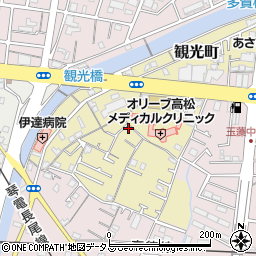 香川県高松市観光町625周辺の地図