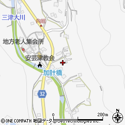 広島県東広島市安芸津町三津2538周辺の地図