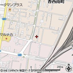 香川県高松市香西南町198-3周辺の地図