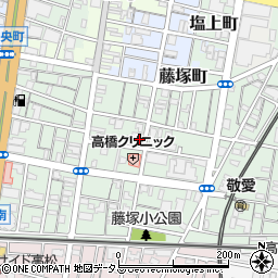 高松藤塚郵便局周辺の地図
