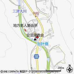 広島県東広島市安芸津町三津2527周辺の地図