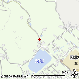 広島県尾道市因島中庄町4201-2周辺の地図