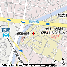 香川県高松市観光町603周辺の地図