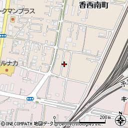香川県高松市香西南町198周辺の地図