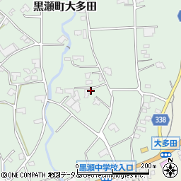 広島県東広島市黒瀬町大多田2176周辺の地図