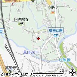 和歌山県橋本市御幸辻38-2周辺の地図