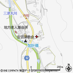 広島県東広島市安芸津町三津2461周辺の地図