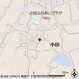 香川県さぬき市小田1668-2周辺の地図