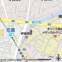 香川県高松市観光町588-13周辺の地図
