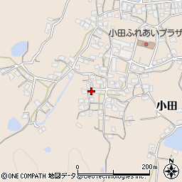 香川県さぬき市小田1780周辺の地図