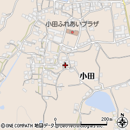 香川県さぬき市小田1661周辺の地図