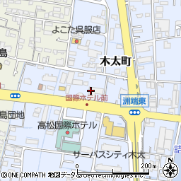 株式会社ヤマシタコーポレーション高松営業所周辺の地図