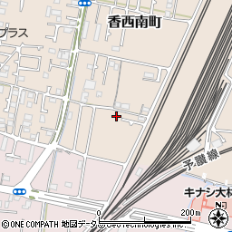 香川県高松市香西南町205周辺の地図