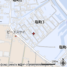 橋口工業所周辺の地図