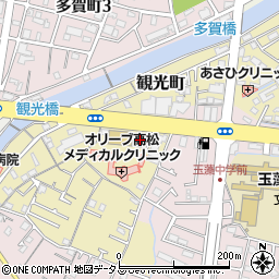 香川県高松市観光町547周辺の地図
