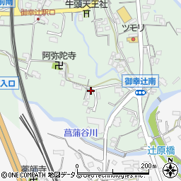和歌山県橋本市御幸辻24周辺の地図