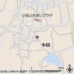 香川県さぬき市小田1658周辺の地図