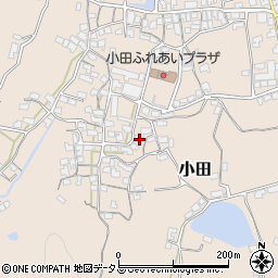 香川県さぬき市小田1667周辺の地図