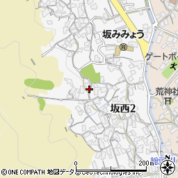 広島県安芸郡坂町西側周辺の地図