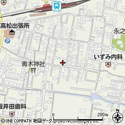 香川県高松市高松町182周辺の地図