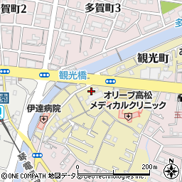 香川県高松市観光町555-4周辺の地図