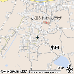 香川県さぬき市小田1676-3周辺の地図