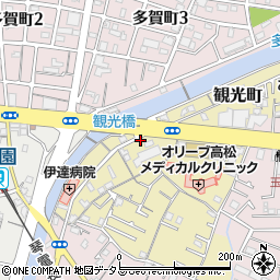 香川県高松市観光町555周辺の地図
