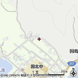 広島県尾道市因島中庄町4534-2周辺の地図