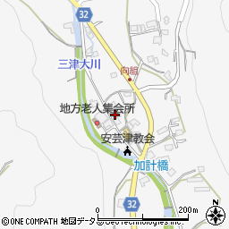 広島県東広島市安芸津町三津2516周辺の地図