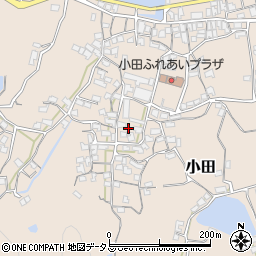 香川県さぬき市小田1677周辺の地図