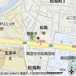 百十四銀行松福支店周辺の地図