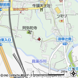和歌山県橋本市御幸辻2周辺の地図