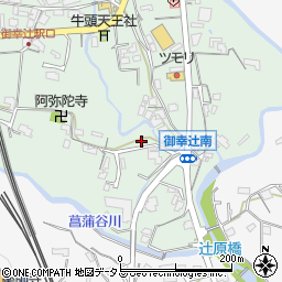 和歌山県橋本市御幸辻34周辺の地図