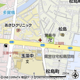 香川県高松市観光町527-2周辺の地図