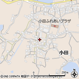 香川県さぬき市小田1678周辺の地図